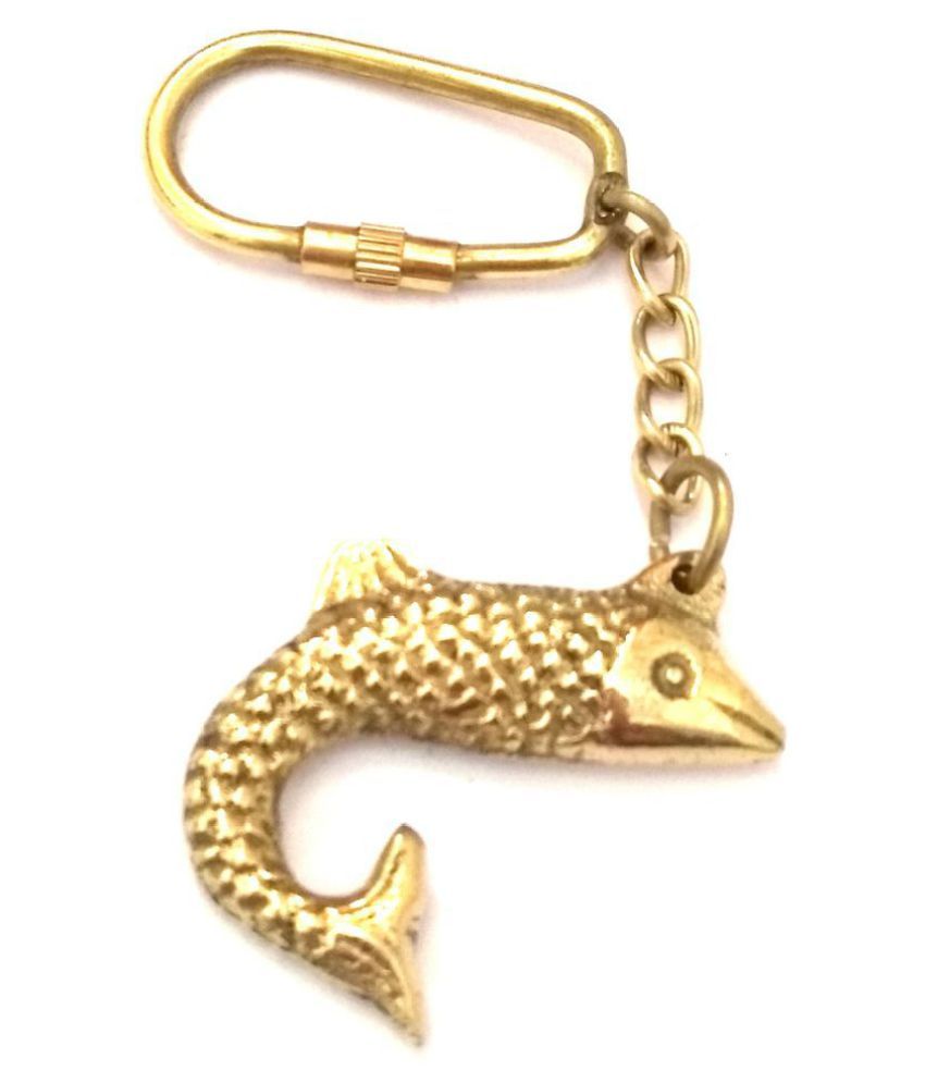 Nautical Brass Fish Keychain Buy Online at Best Price in India Snapdeal