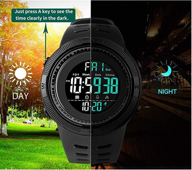 skmei watch pedometer