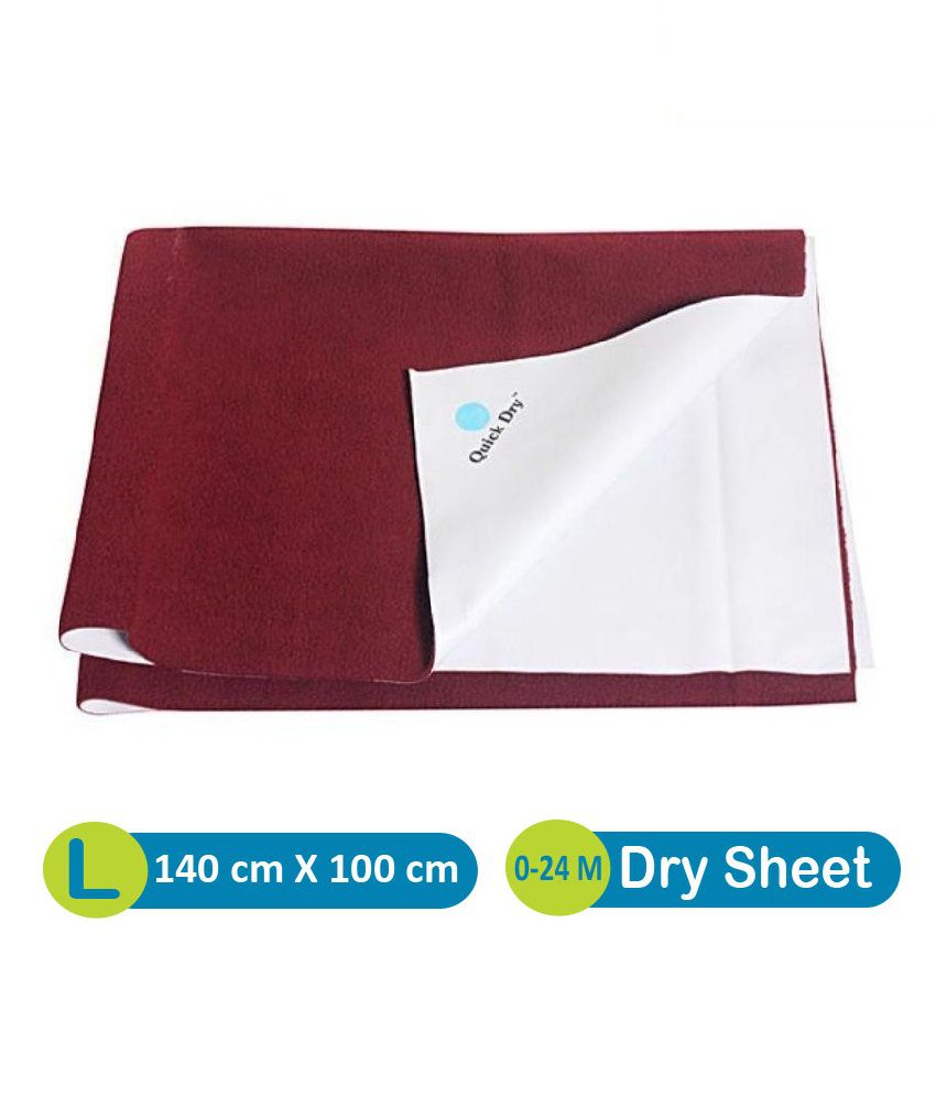     			Quick Dry Red Rubber Bed Protector Rubber Sheet Waterproof Sheet