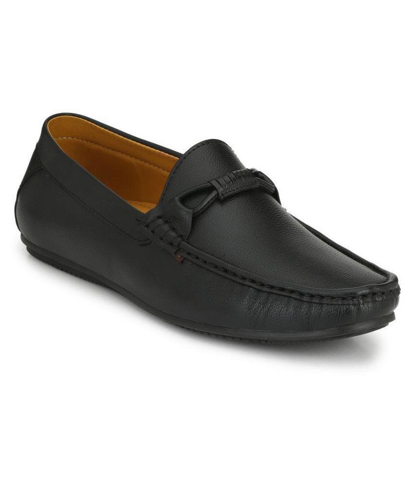     			Fashion Victim Black Loafers