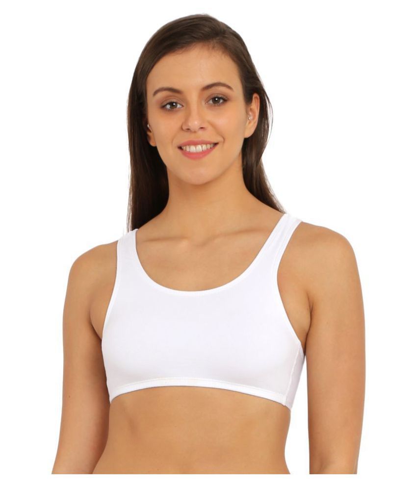 Buy Jockey White Sports Bra Online at Best Prices in India Snapdeal
