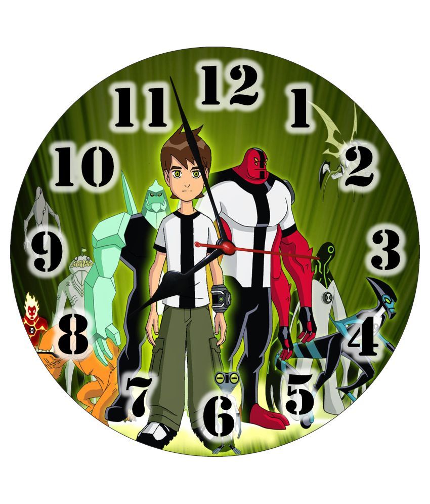 3d India Circular Analog Wall Clock 3d Ben 10 2 X 227 Cm Buy 3d India Circular Analog Wall Clock 3d Ben 10 2 X 227 Cm At Best Price In India On Snapdeal