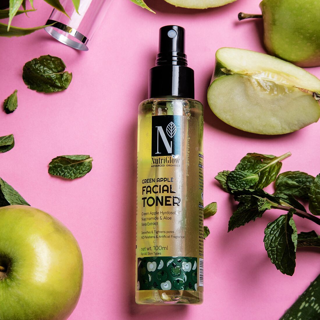 Green Apple Facial Toner With Advance Hair Creme Masque Buy Green
