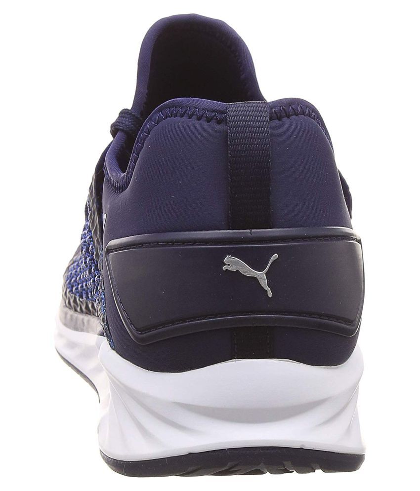Puma Ignite 4 Netfit Navy Running Shoes 