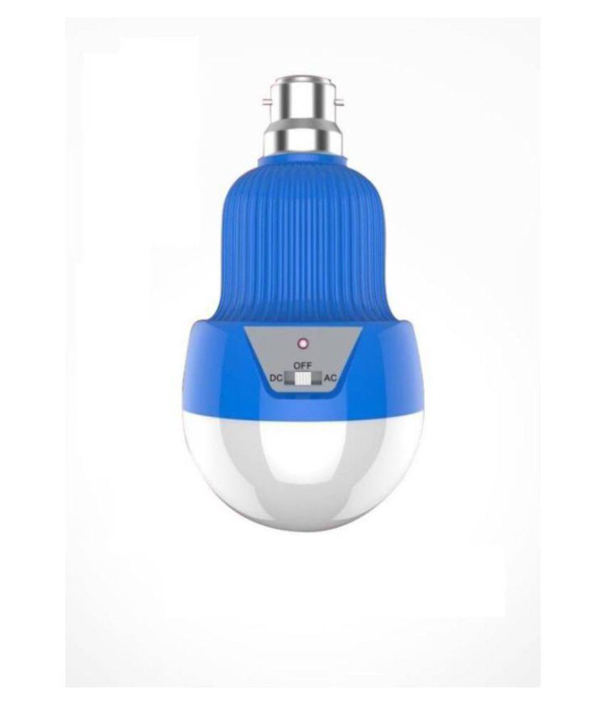     			BLOO 25W Emergency Light Rechargeable Bulb Blue - Pack of 1