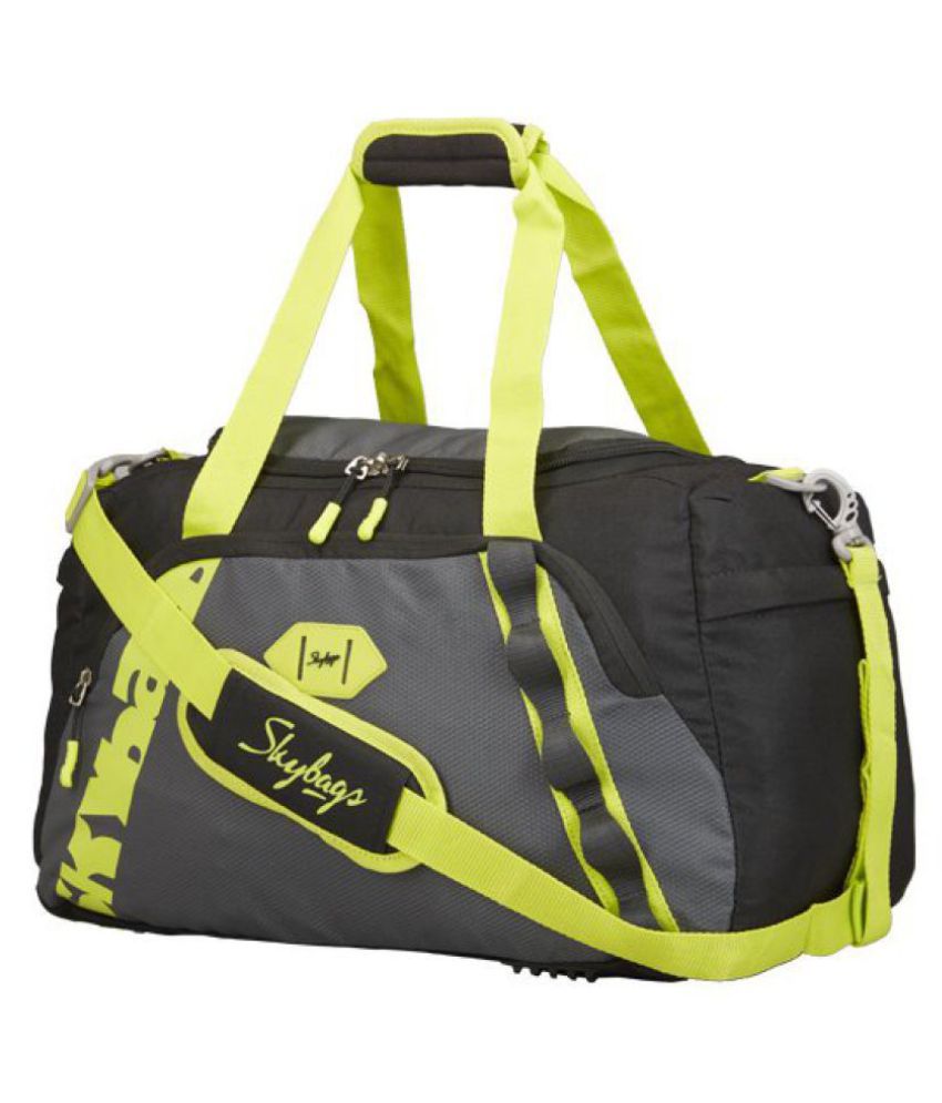 Skybags Black Solid M Duffle Bag - Buy Skybags Black Solid M Duffle Bag ...