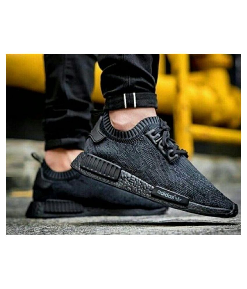 Adidas NMD Runner PK Running Shoes Black: Buy Online at ...