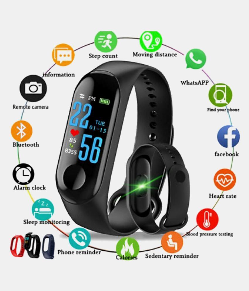 m2 heart rate monitor smart watch