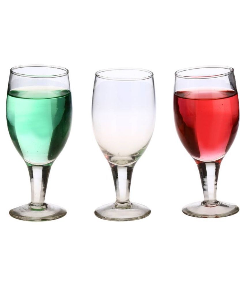     			Somil Wine  Glasses Set,  180 ML - (Pack Of 3)