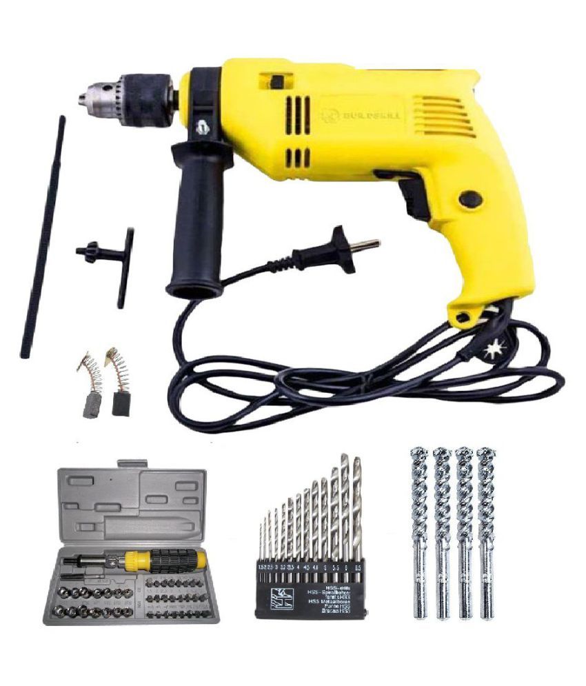 Buildskill BED2200 500W 13mm Corded SemiHammer Drill Machine with