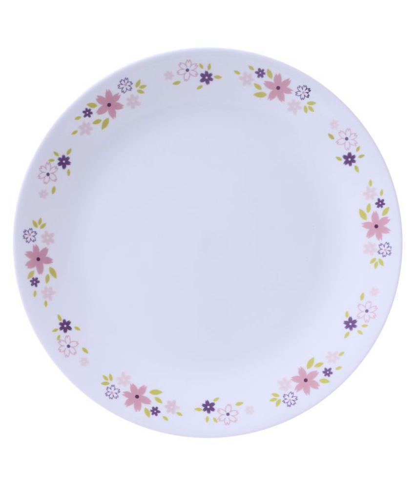 Corelle Floral Fantasy Glass & Vitrelle Dinner Set of 6 Pieces Buy