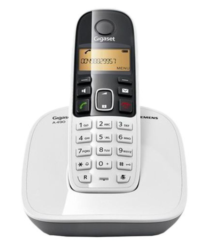     			Gigaset A490 Cordless Landline Phone ( White )