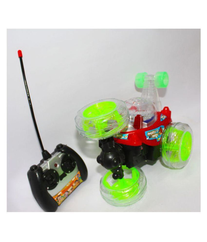angry birds stunt car