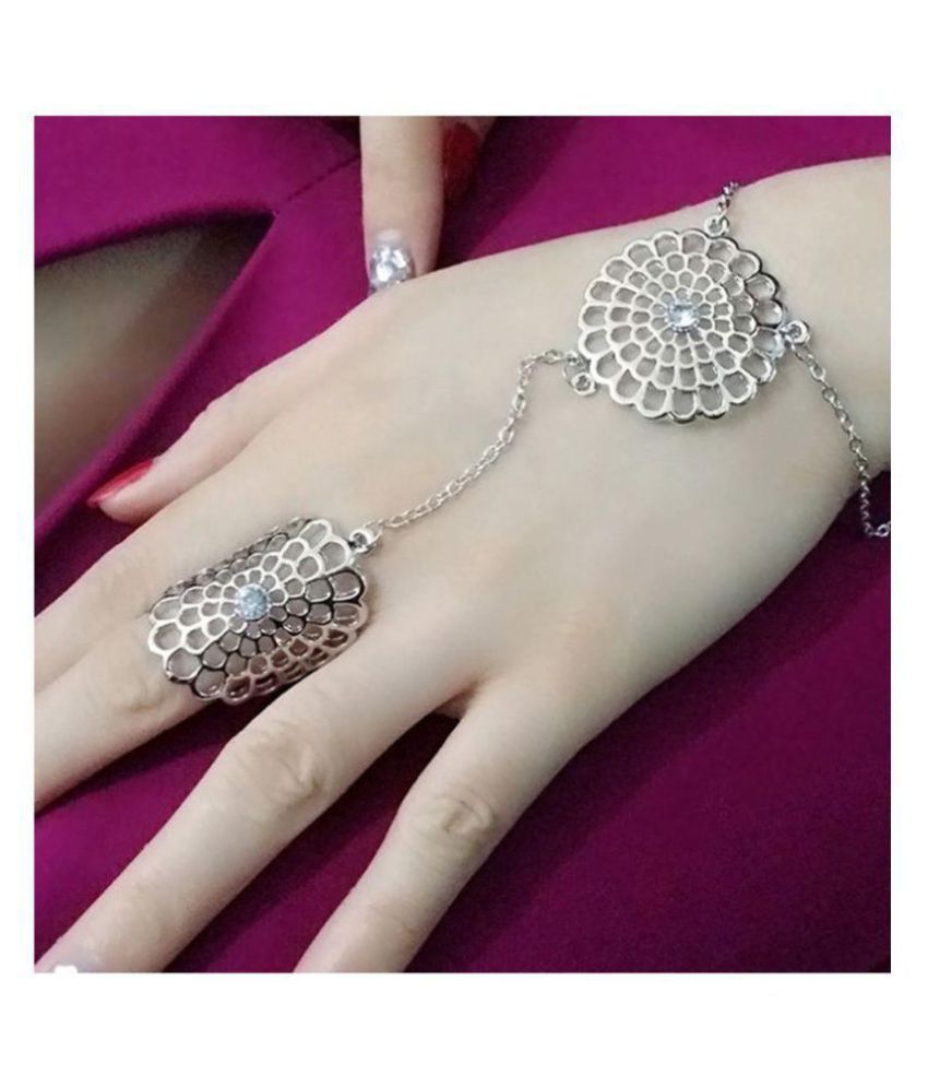 Silver hathphool designs clearance