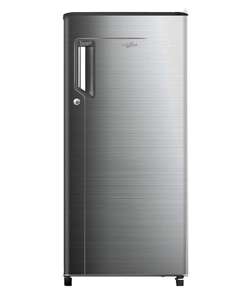 Whirlpool 185 Ltr 3 Star 200 Impc Prm 3s Single Door Refrigerator Steel Price In India Buy Whirlpool 185 Ltr 3 Star 200 Impc Prm 3s Single Door Refrigerator Steel Online On Snapdeal