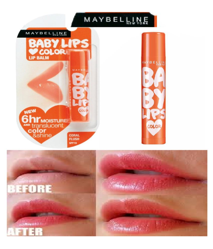 orange shade lip balm