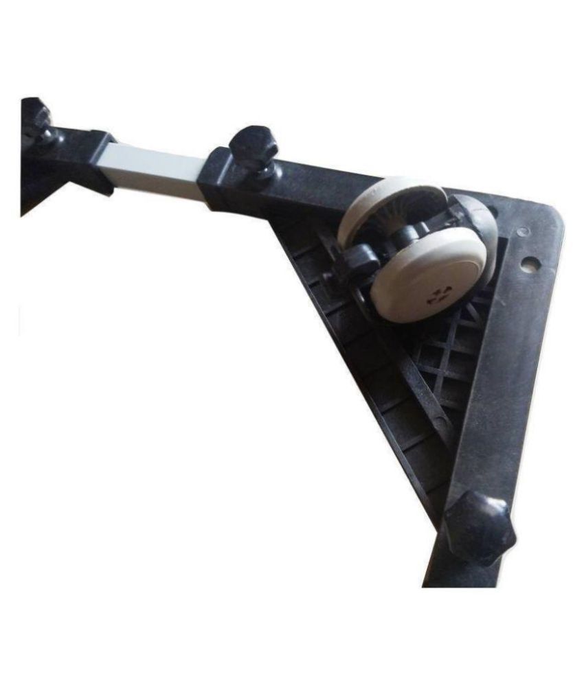 shree products Iron W.ashing Machine Adjustable Trolley / Stand Black