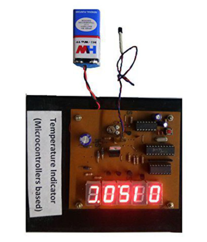 Buy Microcontroller 8051 / 89C2051 based Digital Thermometer cum