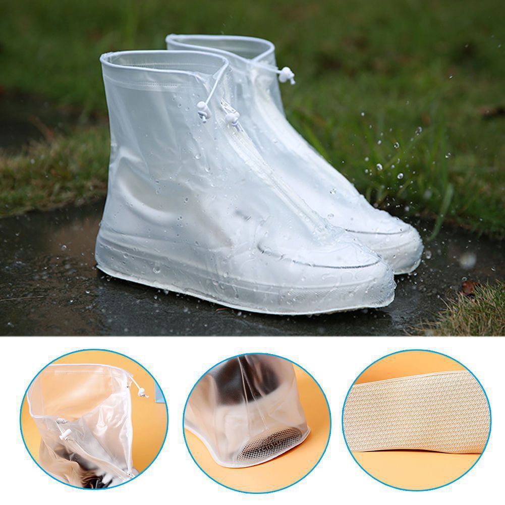 Aeoss Elastic Pvc Waterproof Reusable Rain Shoe Cover For Unisex 39 40 Size Buy Aeoss