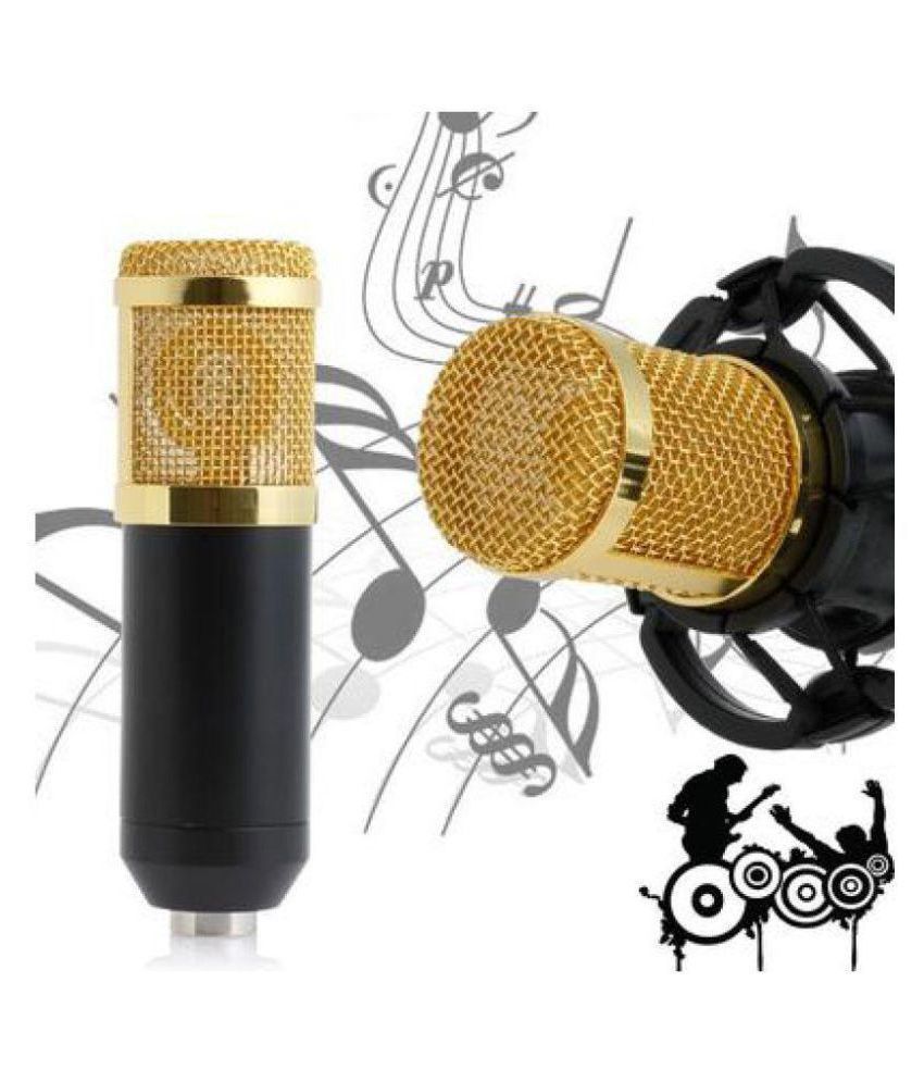 TechTest Professional Studio Broadcasting & Recording BM 800 Golden