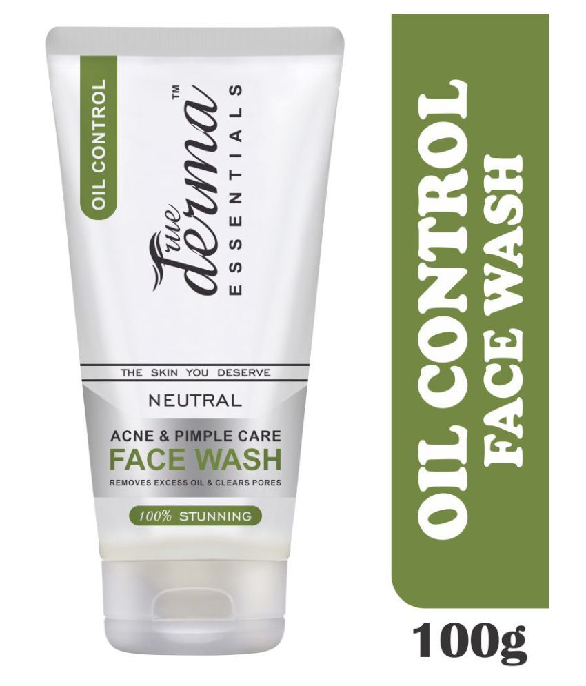 true derma face wash