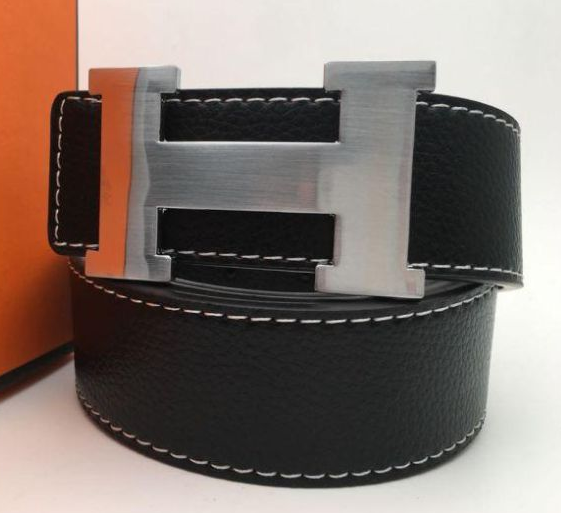 Hermes Black Leather Casual Belt - Buy Hermes Black Leather Casual Belt ...