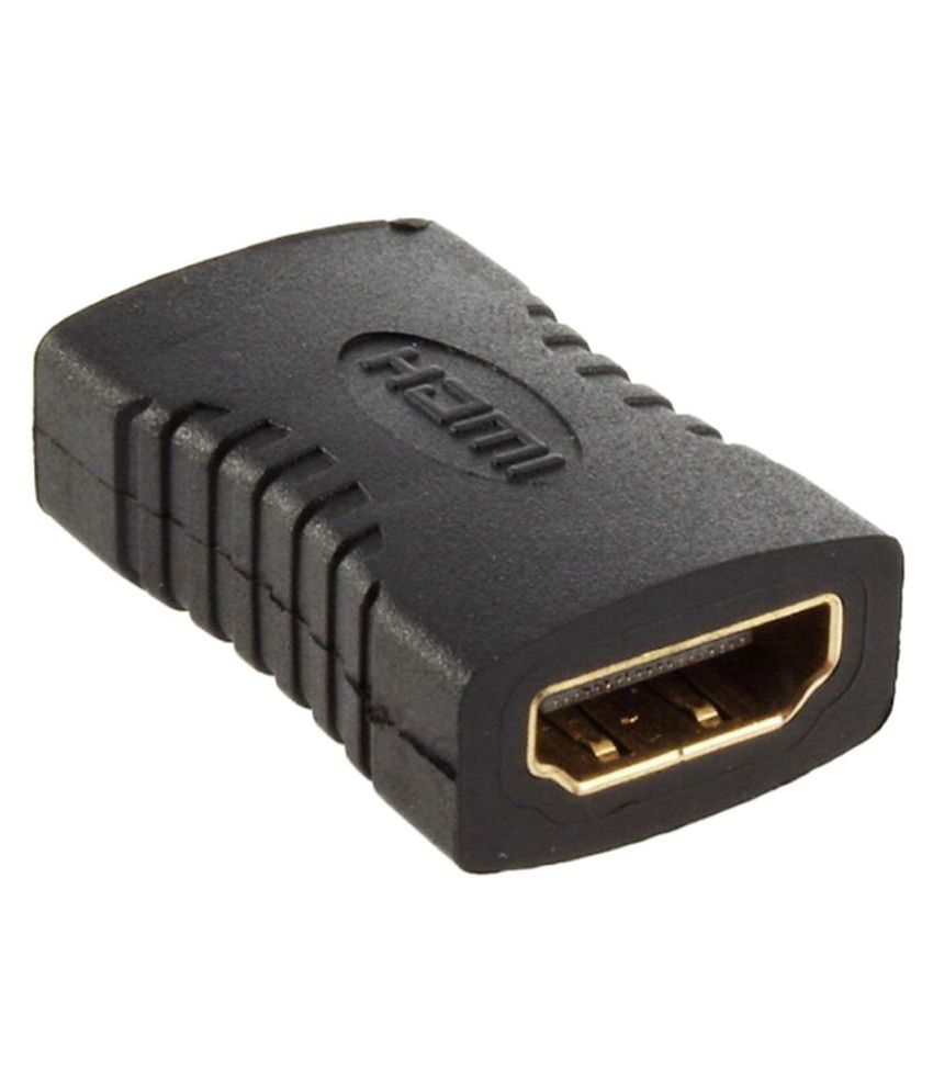 Sureelee Hdmi Female To Female Coupler Joiner Gender Changer Extender Connector Gaming Adapter Black For Xbox One Ps3 Ps4 Wii U Mac Os Pc Buy Sureelee Hdmi Female To Female Coupler