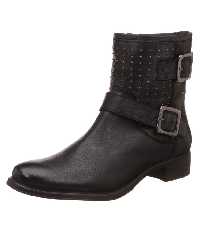 hush puppies black bonnie boots