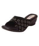 Feel It -  Black Women's Wedges Heels