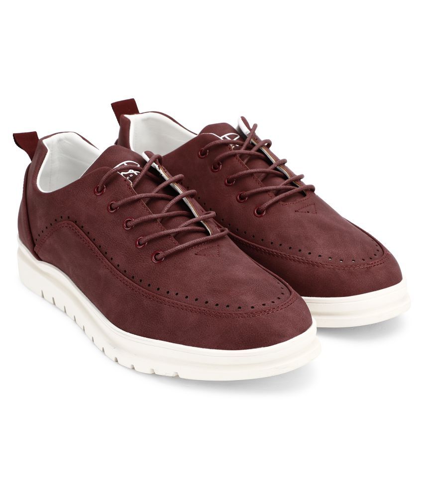 Mr SHOES Lifestyle Maroon Casual Shoes Buy Mr SHOES Lifestyle Maroon   Mr SHOES Lifestyle Maroon Casual SDL793885921 1 8668a 