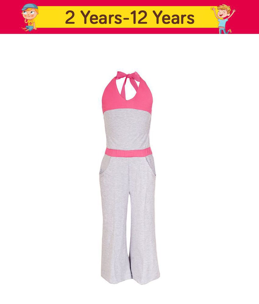 cotton stretch jumpsuit