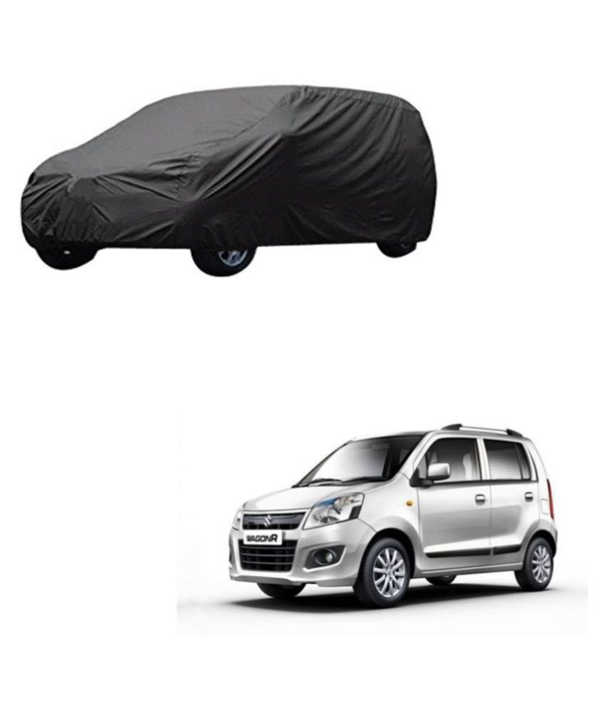     			Autoretail Grey Color Dust Proof Car Body Polyster Cover Polyster For Maruti Suzuki Wagonr