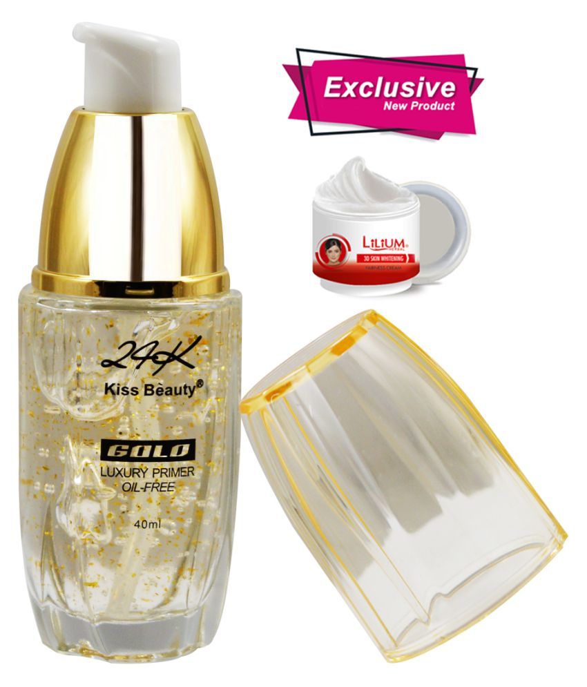 Kiss Beauty 24k Gold Luxury 58510 Face Primer Gel 40 G Buy Kiss Beauty 24k Gold Luxury 58510 Face Primer Gel 40 G At Best Prices In India Snapdeal
