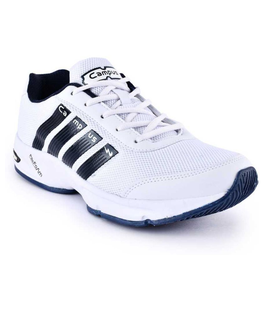 Buy Campus BULL White Men's Sports Running Shoes Online at Best Price in India Snapdeal