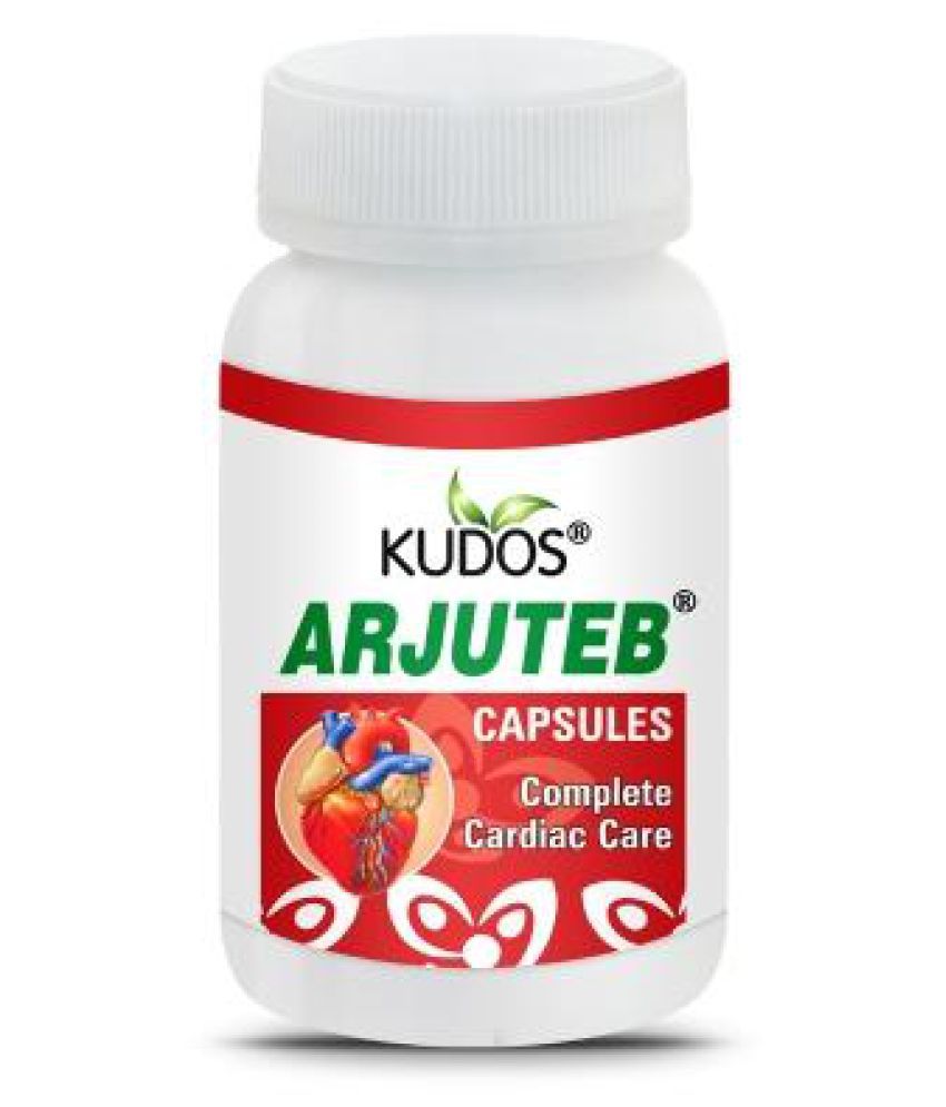 Kudos Ayurveda Arjuteb Cardiac Managment Capsule 60 gm Buy Kudos
