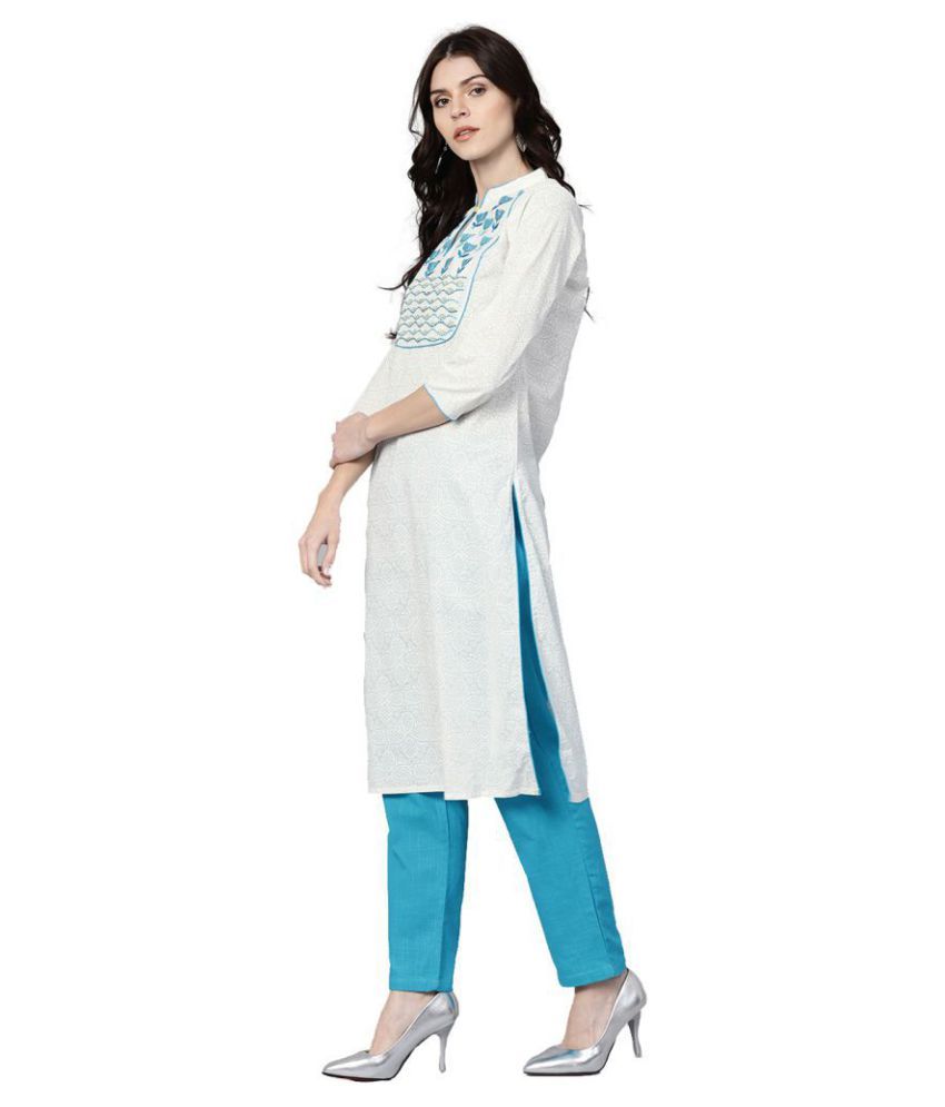 pant suit kurti