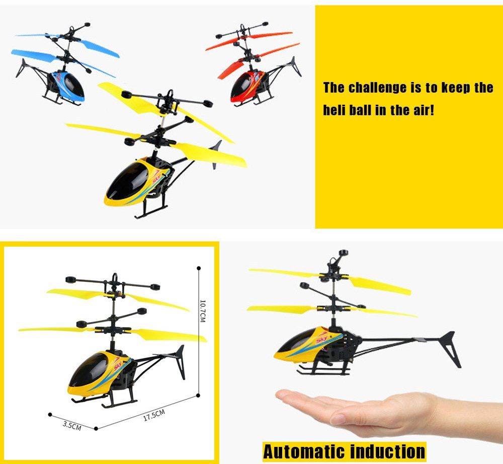 Rechargeable Infrared induction helicopter Hand Induction Control