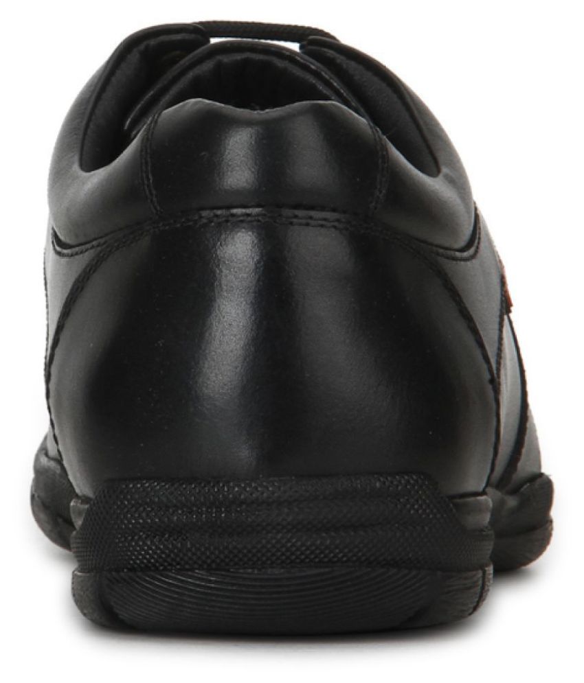 red chief shoes black leather