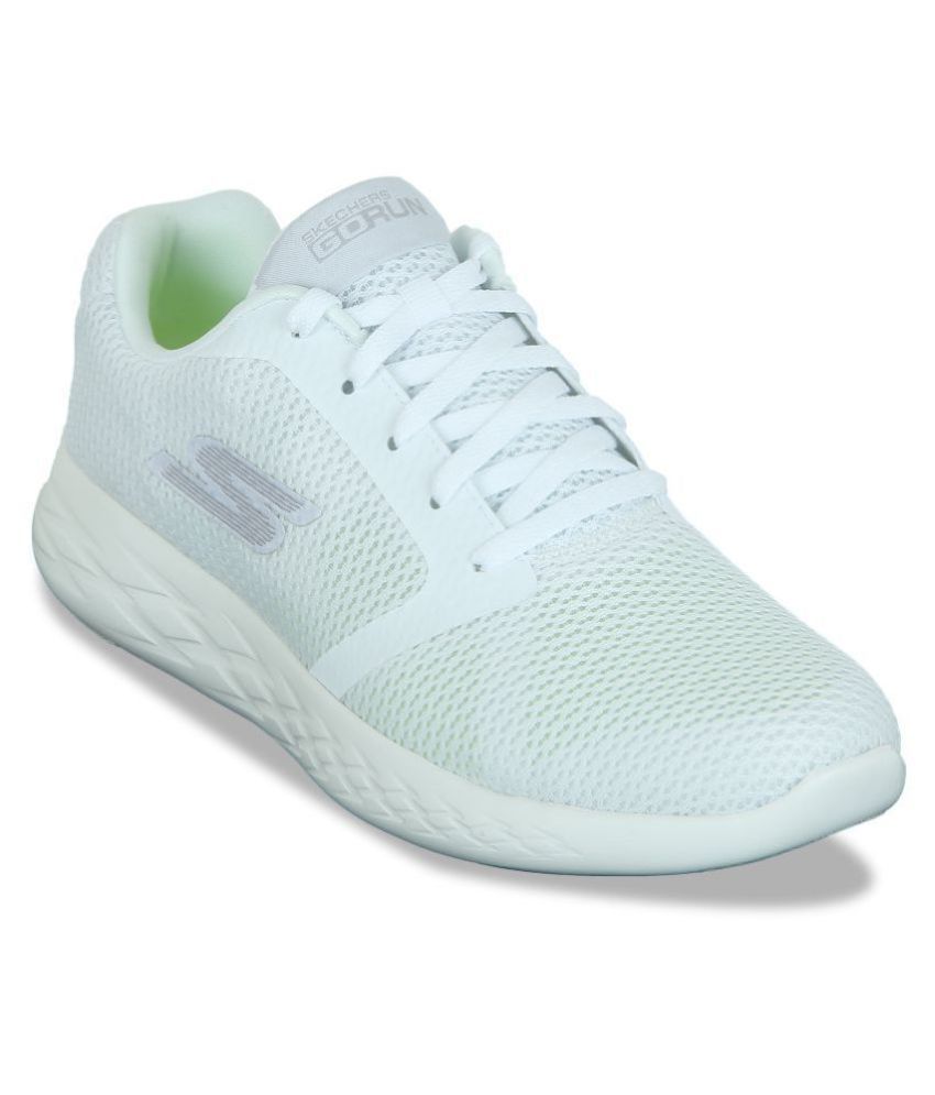 Skechers GO RUN 600 - REFINE White Running Shoes - Buy ...