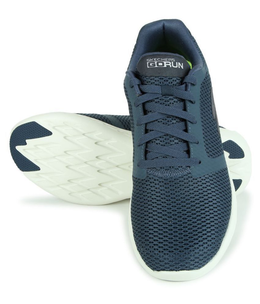 skechers go run 600 mens navy