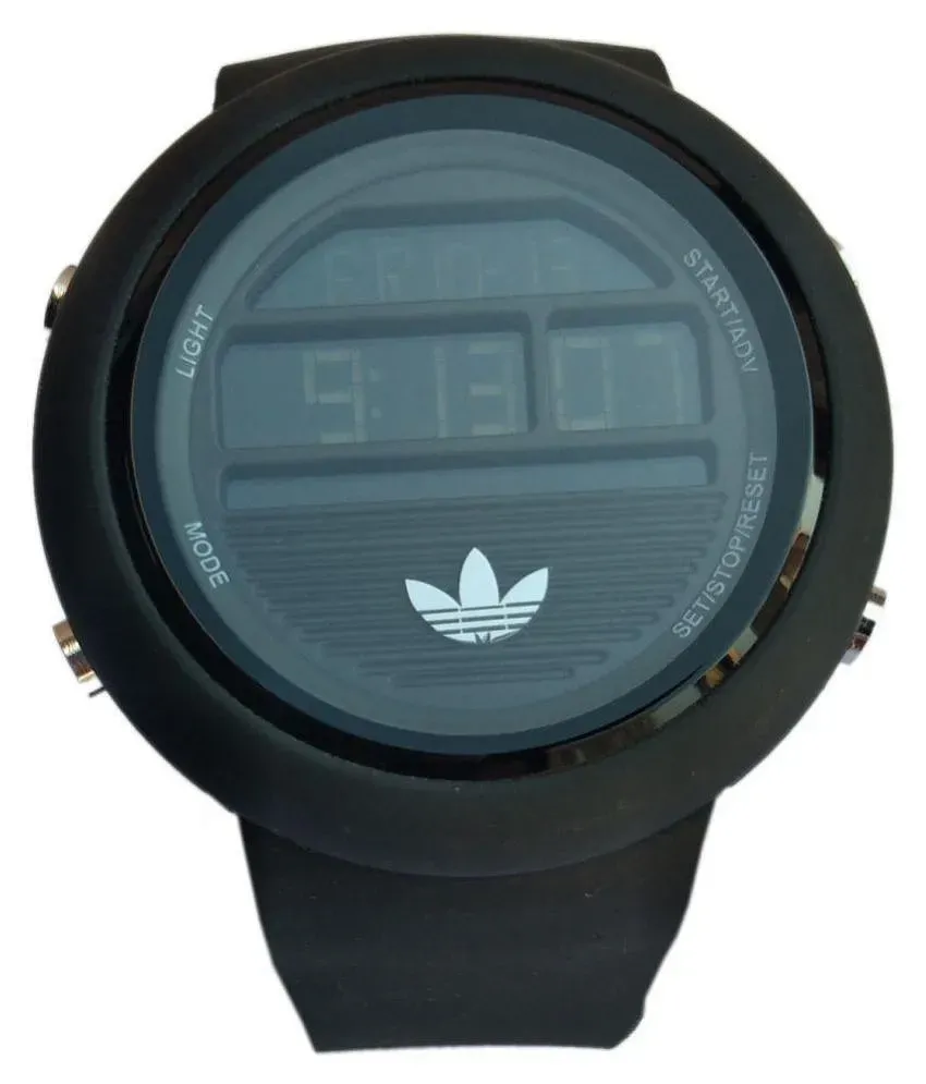 Adidas. 8018 Sporty Light Rubber Digital Men s Watch Buy Adidas