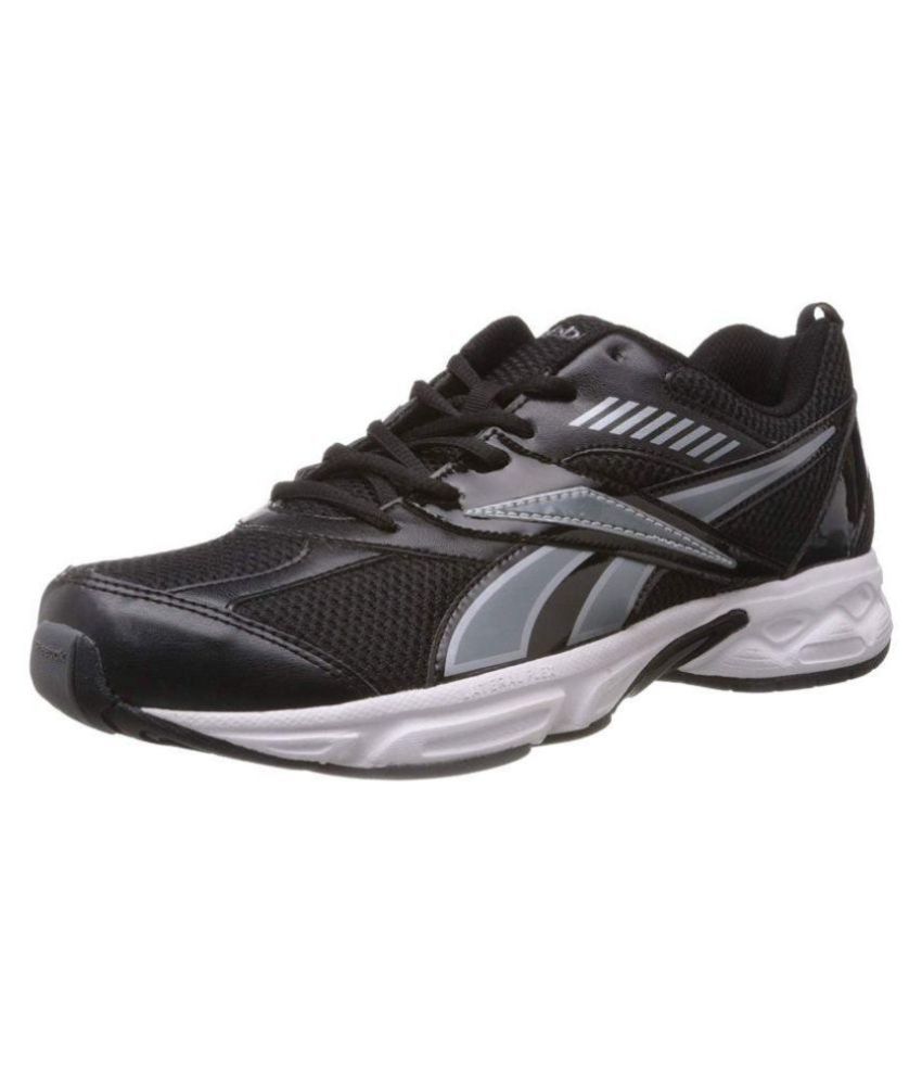 black reebok running shoes