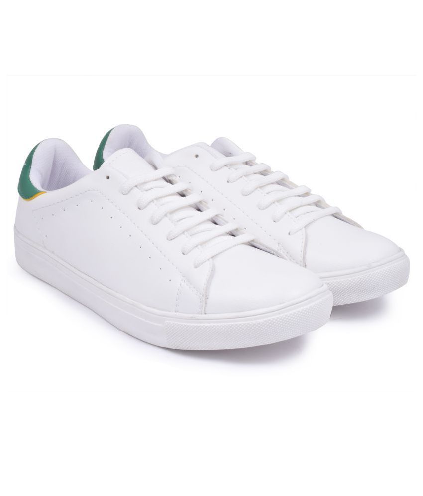 slazenger white mens trainers