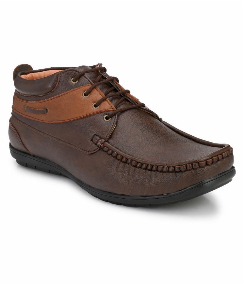 brown casual heels