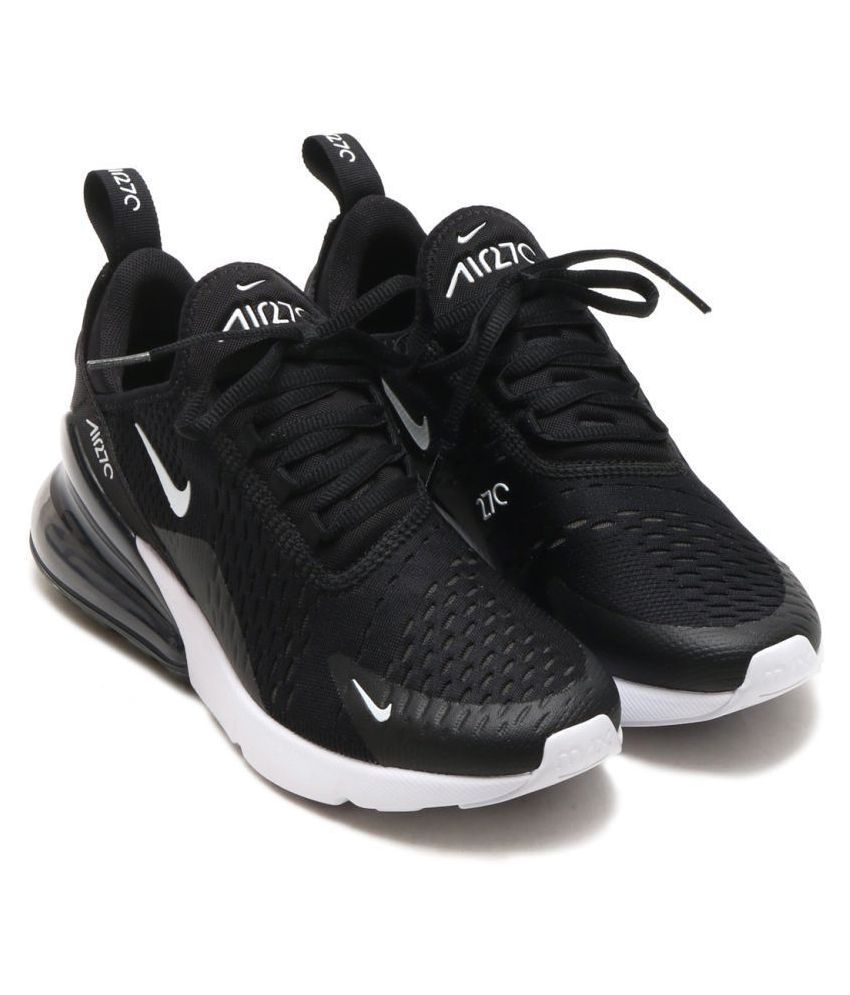 Nike Air Max 270 Black Running Shoes - Buy Nike Air Max 270 Black Running Shoes Online at Best ...