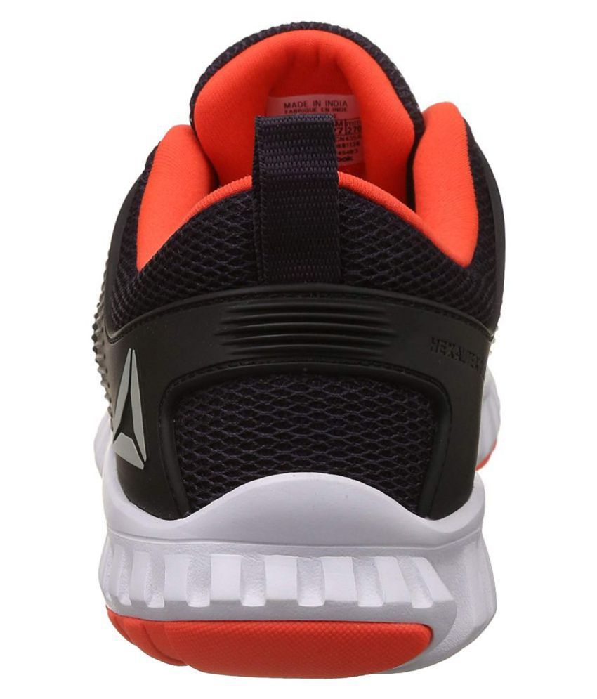 navy reebok trainers