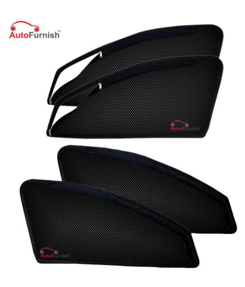 Autofurnish Zipper Sun Shades Car Curtains for Maruti Suzuki