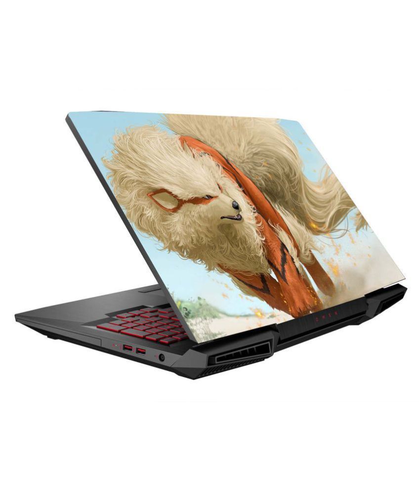 100yellow Pokemon Gaming Laptop Skins 15.6 Inch for DellLenovoHPAcer