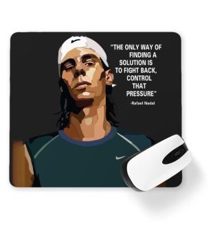 100yellow Rafael Nadal Mouse Pad Gaming Mouse Pad For Laptops And Computers Buy 100yellow Rafael Nadal Mouse Pad Gaming Mouse Pad For Laptops And Computers Online At Low Price In India