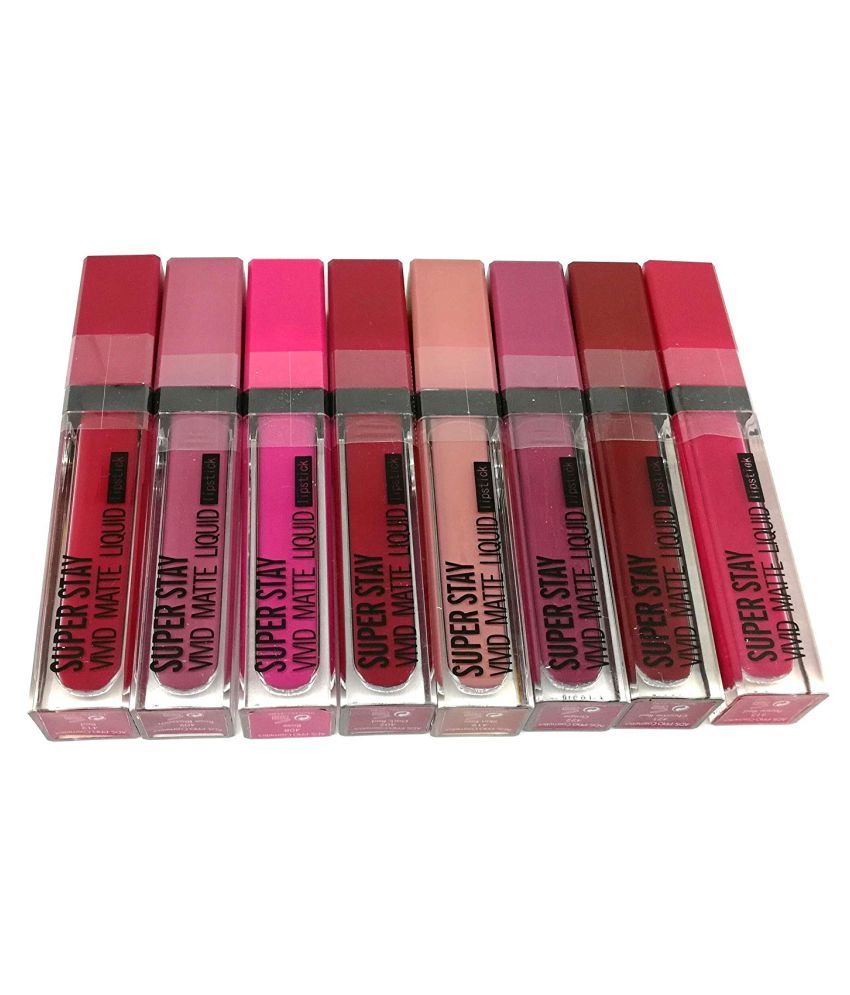 ADS Pro Matte Me Liquid Lipstick Smooth Lipstick Different Colors Pack